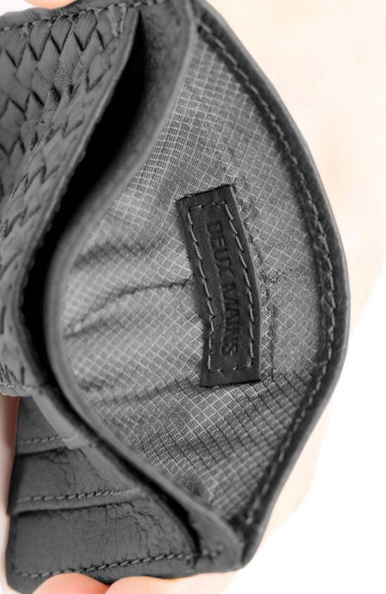  듀 맹 키링 듀 메인즈 대형 파우치 키체인 & 슬림 ID 세트 - DEUX MAINS