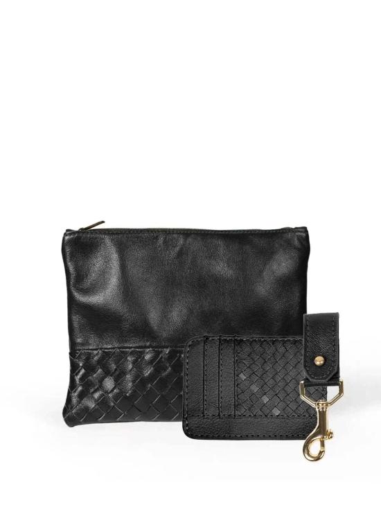  듀 맹 키링 듀 메인즈 대형 파우치 키체인 & 슬림 ID 세트