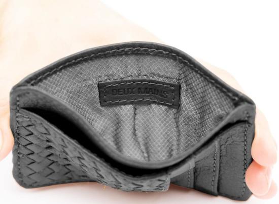  듀 맹 키링 듀 메인즈 대형 파우치 키체인 & 슬림 ID 세트 - DEUX MAINS