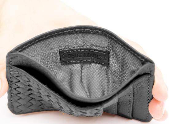  듀 맹 키링 듀 메인즈 대형 파우치 키체인 & 슬림 ID 세트 - DEUX MAINS