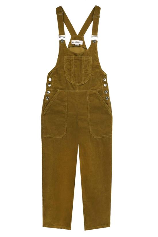  LF 마키 점프수트 L.F.Markey Bryson 코듀로이 멜빵바지 샤르트뢰즈 - L.F.MARKEY