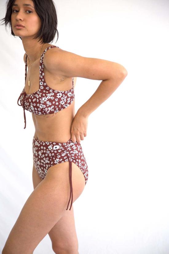  갈라마르 비키니 수영복 러치드 바텀 - GALAMAAR