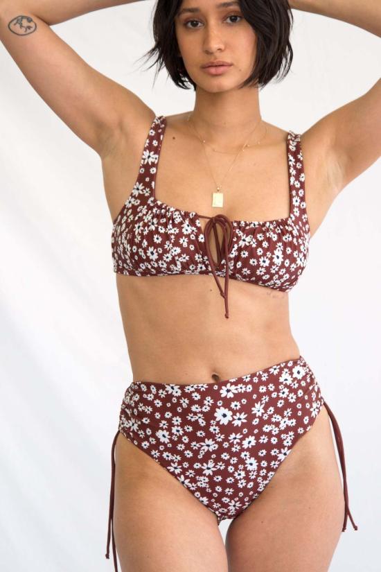  갈라마르 비키니 수영복 러치드 바텀 - GALAMAAR