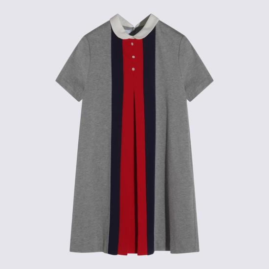  [키즈] 구찌 원피스 키즈 코튼 드레스 오프 화이트