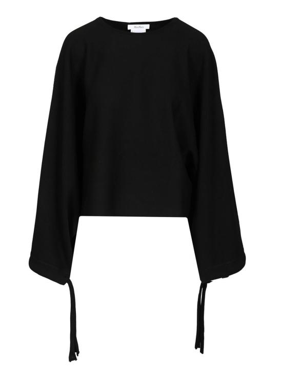  막스마라 스웨터 고급 양모  블랙