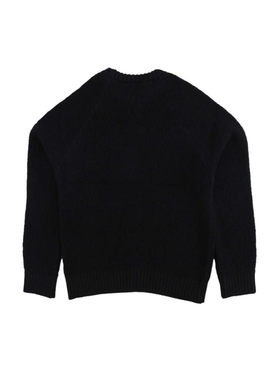  [키즈] 발망 트레이닝 상의 아동용 버튼 스웨터 블랙 - BALMAIN