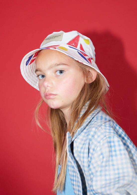  [키즈] 위켄드 하우스 키즈 자켓 키즈  린넨 재킷 블루/화이트 체크 - WEEKEND HOUSE KIDS