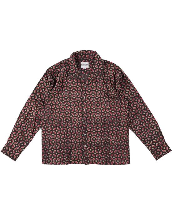  DUSHYANT. 긴팔 셔츠 두샨트. 라즈 캠프 셔츠 젤리빈 프린트