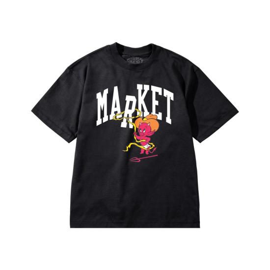  마켓 반팔 티셔츠 핫 스터프 X  카우보이 아크 티셔츠