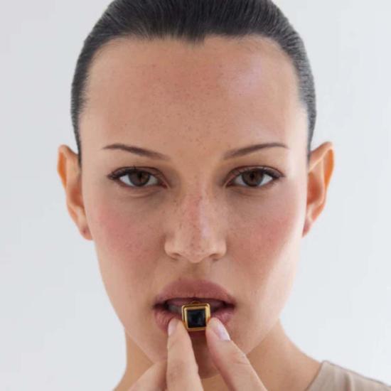  헤븐 메이헴 이어링 아처  골드/블랙 - HEAVEN MAYHEM