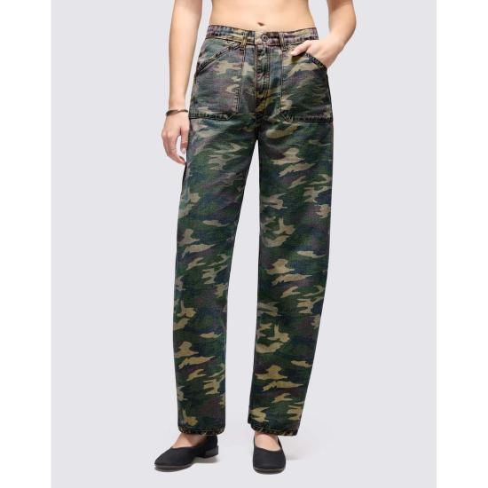  리던 데님 팬츠 리와인드 진 썬더스트럭을 다시/끝내다 - RE/DONE