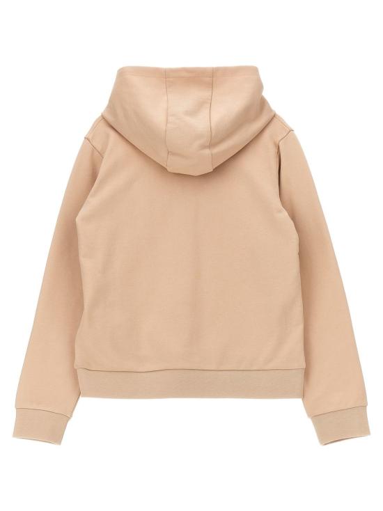  [키즈] 몽클레어 풀오버 아동용 자수 후드티 핑크색 - MONCLER