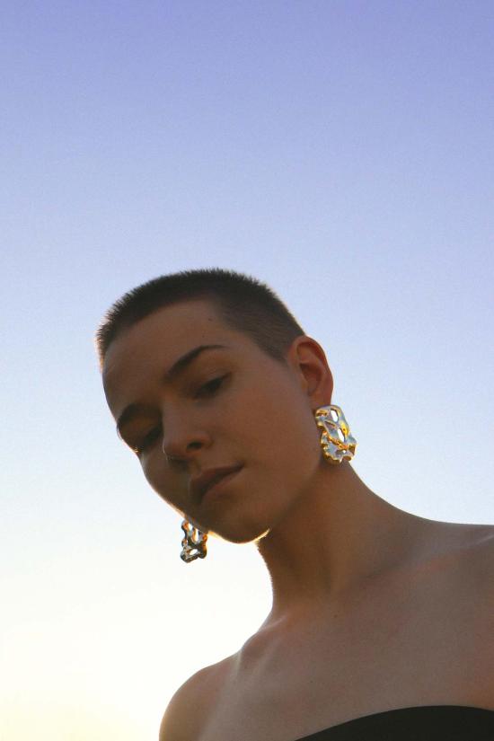  줄리 테브노 이어링 줄리 테베노 마그마 라지