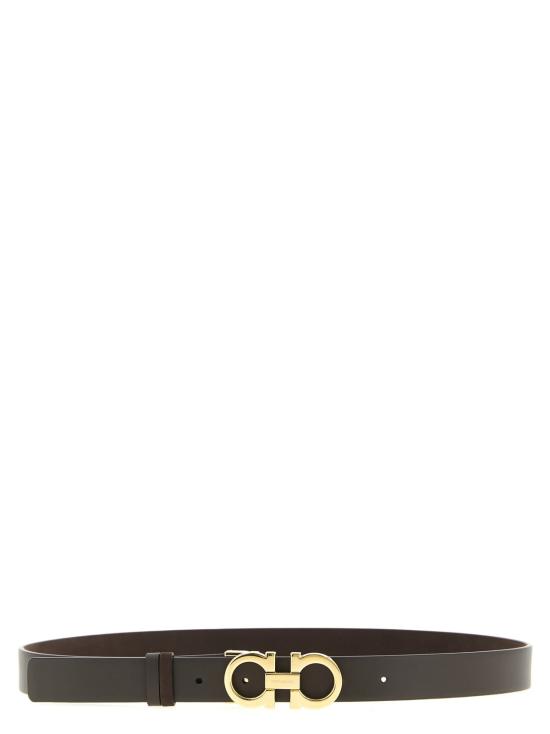  살바토레 페라가모 레귤러 벨트 페라가모 간치니 리버서블  브라운