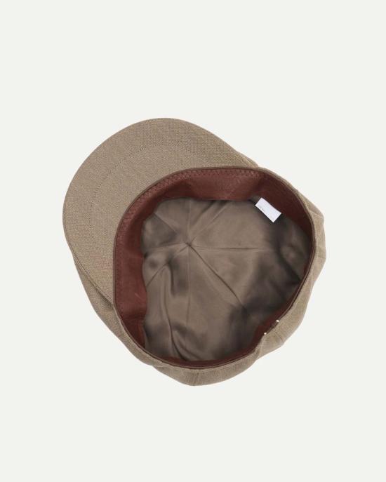  타이가 타카하시 모자 타이거 타카하시 Lot.006 뉴스보이 캡 멜란지 베이지 - TAIGA TAKAHASHI