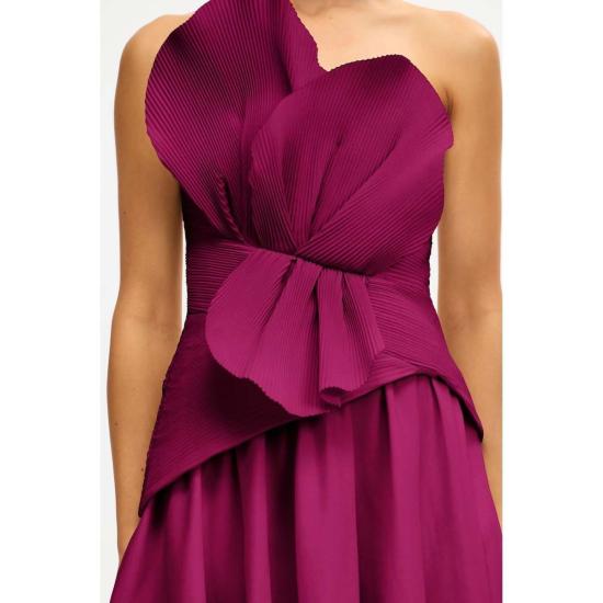  아클레어 롱 원피스 에이클러 세이지스톤 가운 아이리스 - ACLER