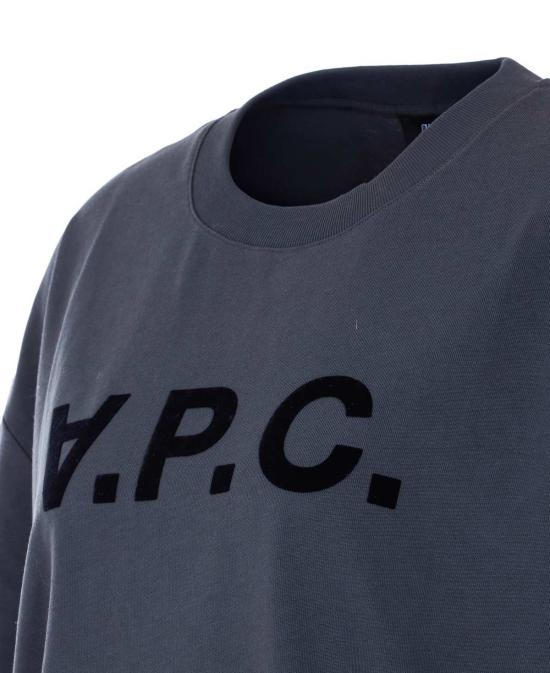  아페쎄 탑 A.P.C. Vpc 레귤러 티셔츠 블랙 - A.P.C.