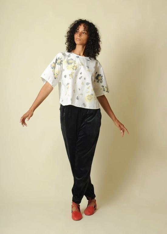  MiiThaii 스트레이트 팬츠 Mii Thaii 벨벳 팬츠 - OTHER BRANDS