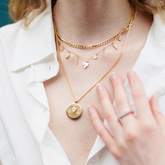  시에라 윈터 주얼리 목걸이/팬던트 제리 목걸이 골드 베르메일 - SIERRA WINTER JEWELRY