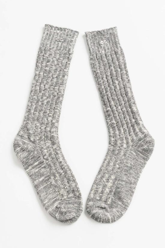  가니 양말 청키삭스 에보니 멜란지 - GANNI