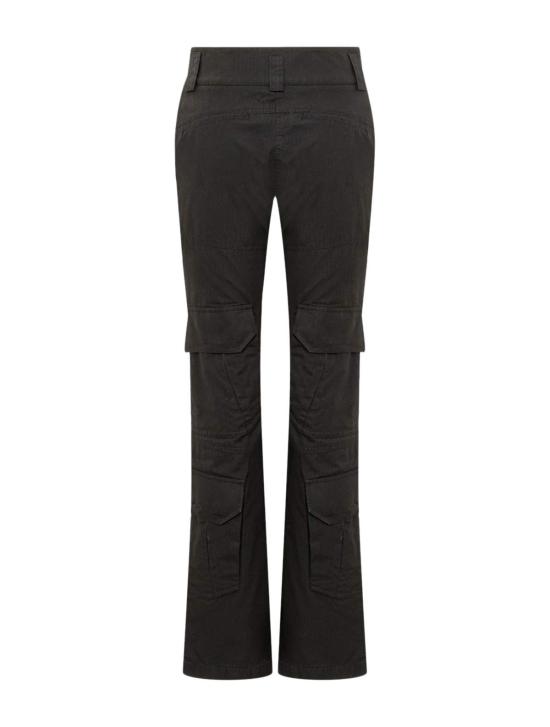  지방시 스트레이트 팬츠 부츠컷 멀티포켓 카고 팬츠 블랙 - GIVENCHY