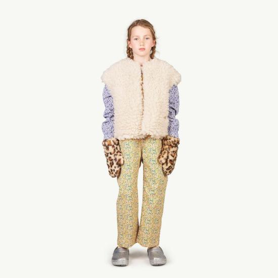  [키즈] 더 애니멀스 옵저버토리 자켓 어린이용 양털 조끼 (무광 흰색)