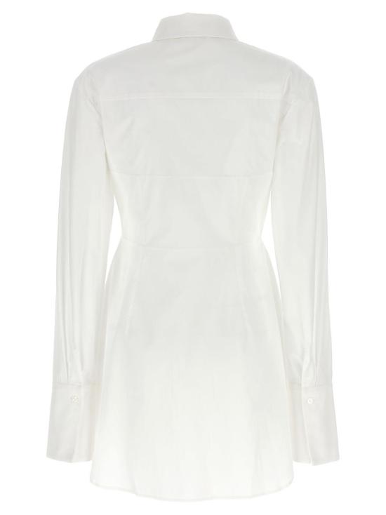  넨시 도자카 셔츠 Nensi Dojaka 하이브리드 셔츠 화이트 - NENSI DOJAKA