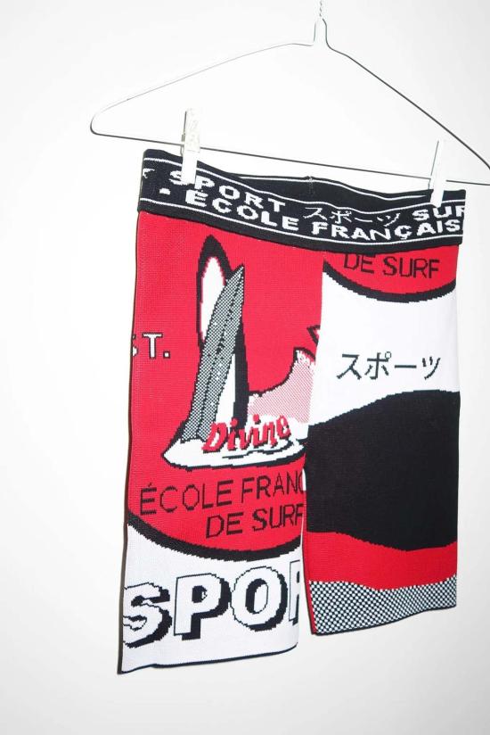  giu giu 숏팬츠 지우 지우 르 서프 쇼츠 레드 - OTHER BRANDS