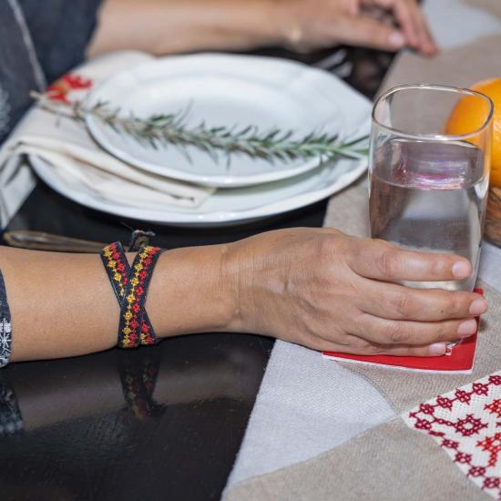  다르자 목걸이/팬던트 라나 초커/랩 브레이슬릿 - DARZAH