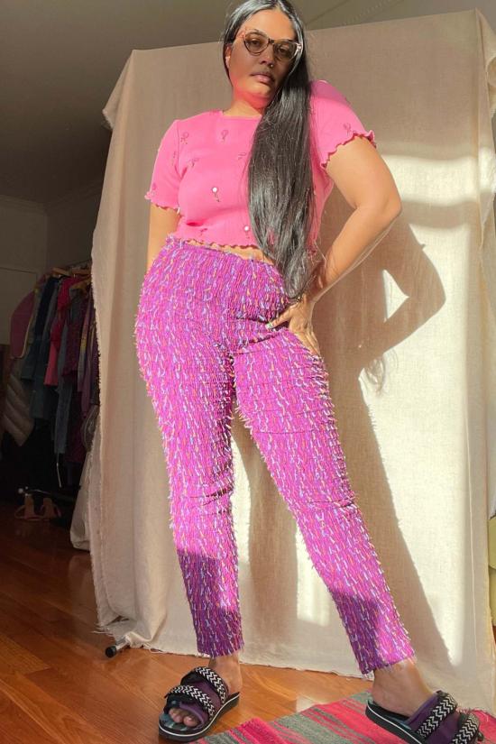  Abacaxi 스트레이트 팬츠 아바카시 스모크 레깅스 - OTHER BRANDS