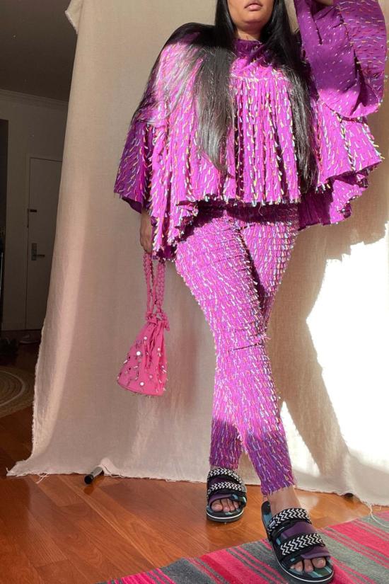  Abacaxi 스트레이트 팬츠 아바카시 스모크 레깅스 - OTHER BRANDS