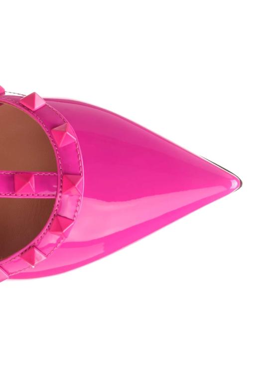  발렌티노 가라바니 힐/펌프스 페이턴트 락스터드 펌프스 핑크 - VALENTINO GARAVANI