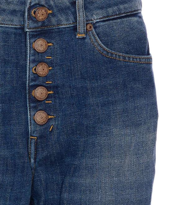  돈답 데님 팬츠 돈덥 쿤스 루즈핏  블루 - DONDUP