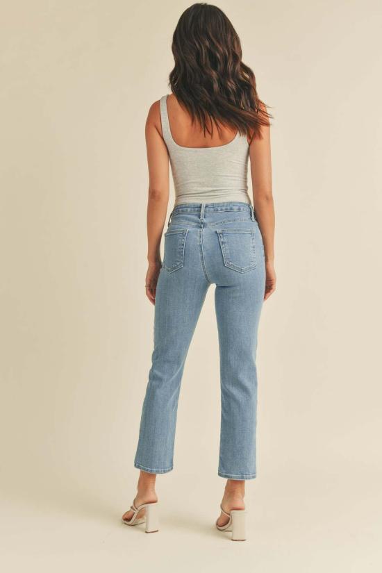  저스트 블랙 데님 데님 팬츠 컨템포러리 슬림 스트레이트 - JUST BLACK DENIM