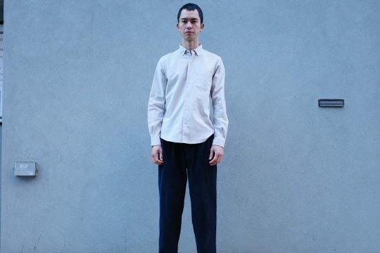  Steven Alan 긴팔 셔츠 스티븐 앨런 싱글 니들  크림 - OTHER BRANDS