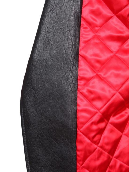  알렉산더 맥퀸 바이커 자켓 가죽 바이커 재킷 블랙 - ALEXANDER MCQUEEN