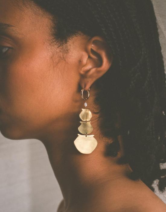  마아아리 이어링 Maaari Anting Anting Banga/탄력 귀걸이 - MAAARI