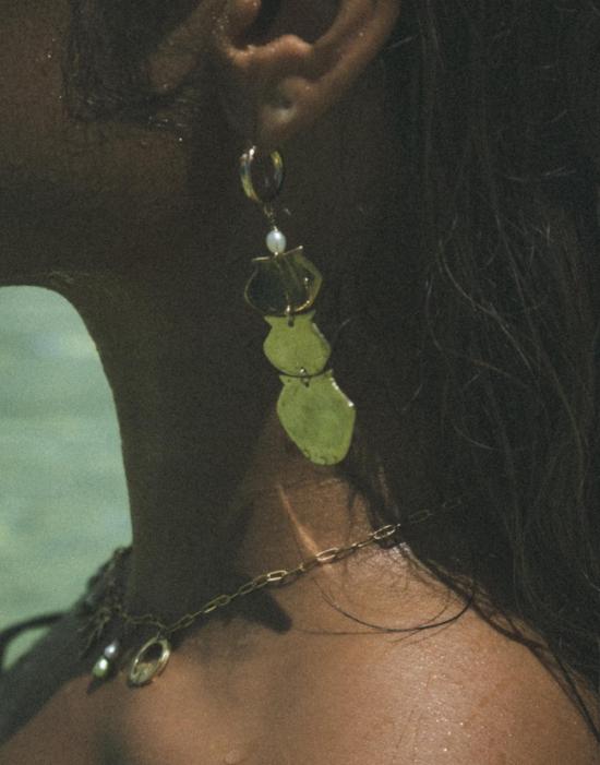  마아아리 이어링 Maaari Anting Anting Banga/탄력 귀걸이