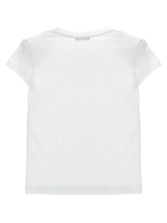  [키즈] 발망 트레이닝 상의 로고 아동용 티셔츠 (화이트) - BALMAIN