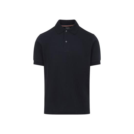  폴 스미스 폴로 티셔츠 엠브 플래킷 폴로 셔츠 다크 네이비 - PAUL SMITH