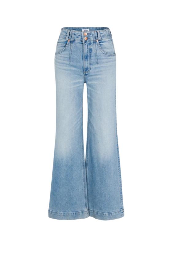  피스톨라 데님 팬츠 라나 델 버튼 인 테라스 진 블루