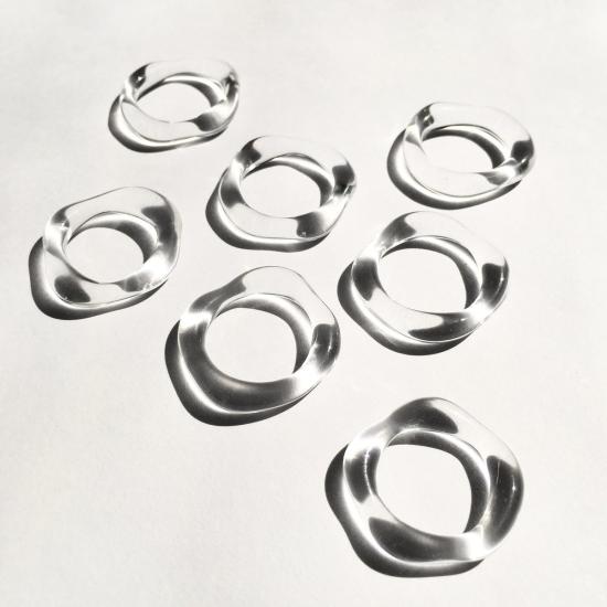  제인 다렌스부르그 반지 제인 다렌스버그 오가닉 밴드 클리어 - JANE DARENSBOURG