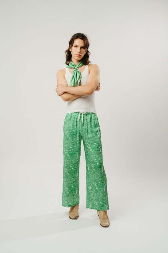  Mary Lo 스트레이트 팬츠 메리 로 굿 타임즈 팬츠