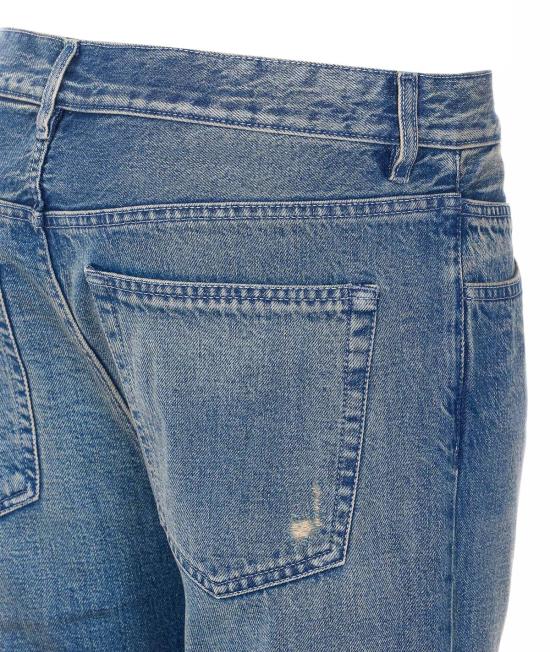  앤 드뮐미스터 데님 팬츠 Ann Demeulemeester Jonas 청바지 블루 - ANN DEMEULEMEESTER