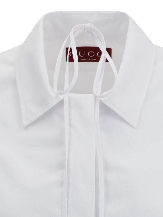  구찌 셔츠 호스빗 셔츠 화이트 - GUCCI