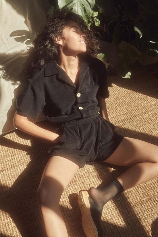  Alice Pearl 셔츠 앨리스 펄 위켄드  미드나잇 - ALICE PEARL