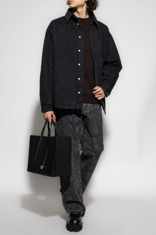  자크뮈스 긴팔 셔츠 불랑제 셔츠 블랙 - JACQUEMUS