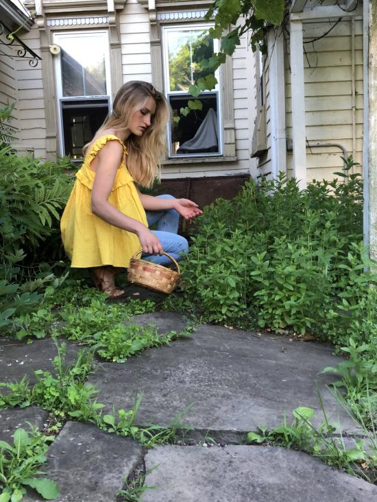  어피스 어파트 민소매 티셔츠 각각 에밀 탑 선 - APIECE APART