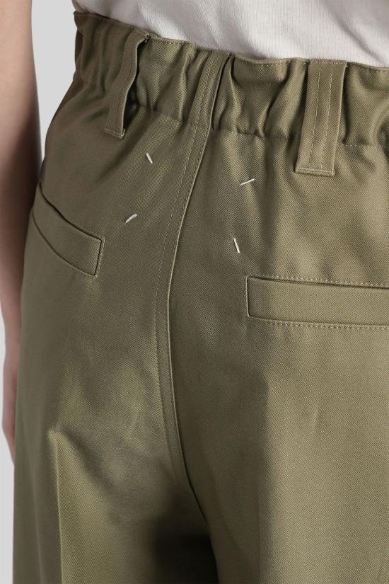  마르지엘라 스트레이트 팬츠 메종   베이지 - MAISON MARGIELA