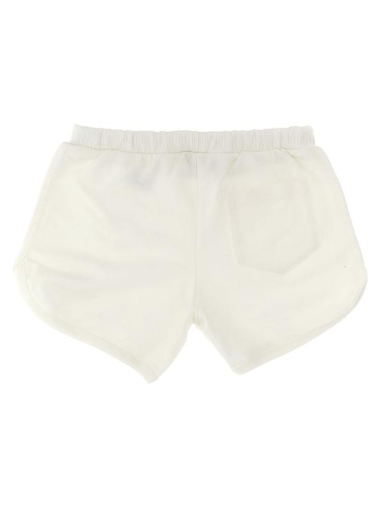  [키즈] 베르사체 쇼츠/버뮤다 키즈 Versace La Vacanza 로고 자수 캡슐 반바지 화이트 - VERSACE